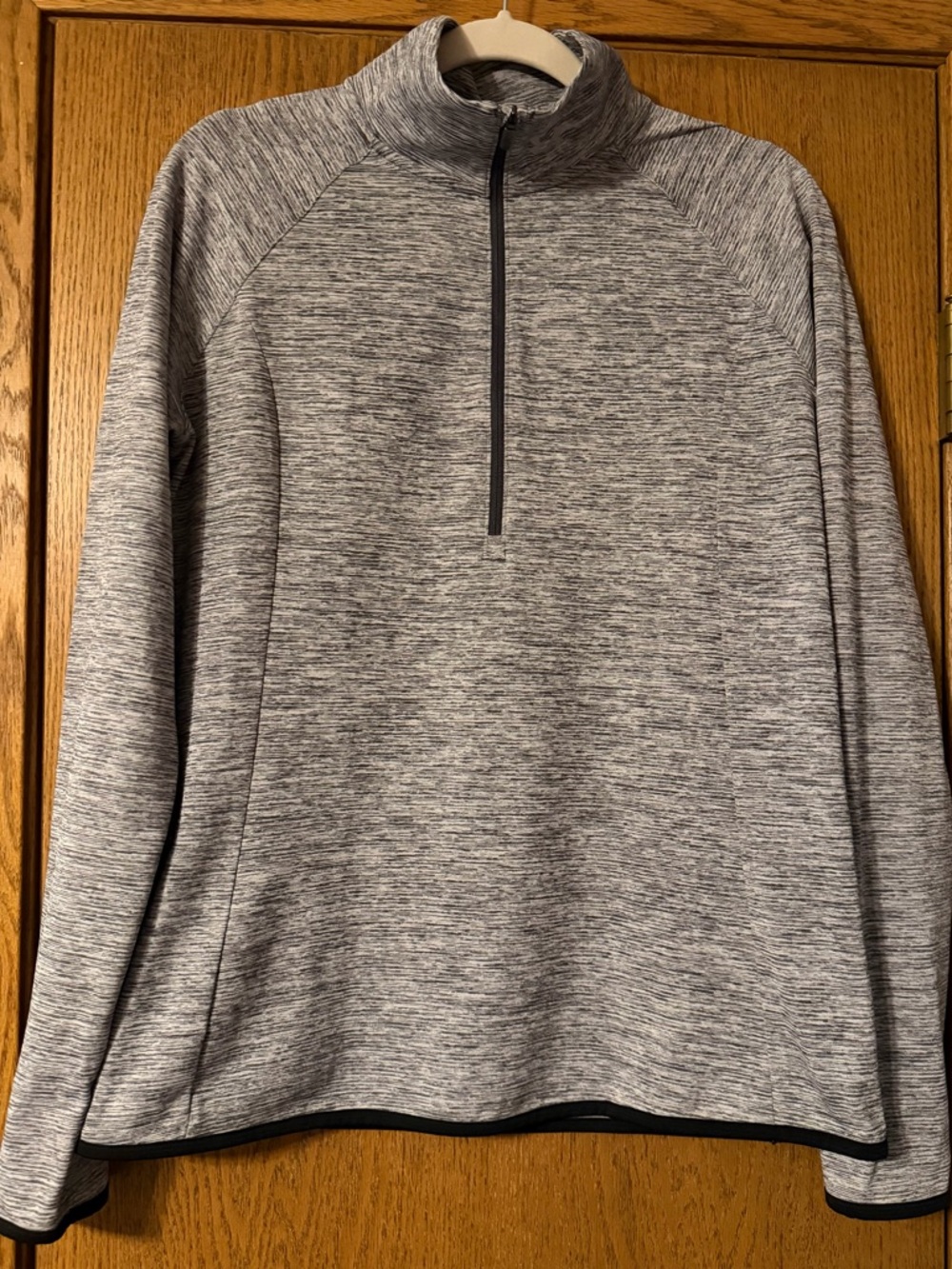 Under Armour Women’s Gray Heather Quarter-Zip Pullover Large